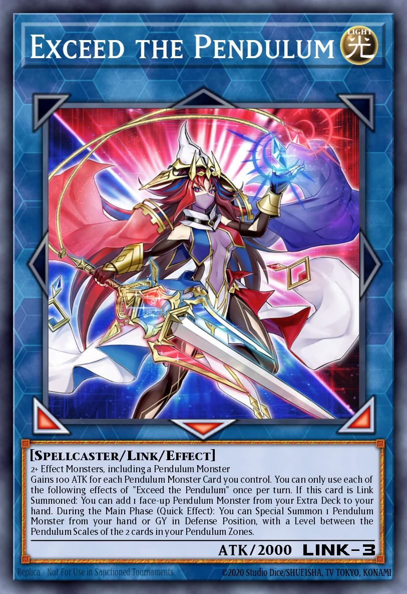 Exceed the Pendulum Super Rare AGOV-EN045 Age of Overlord Yugioh card