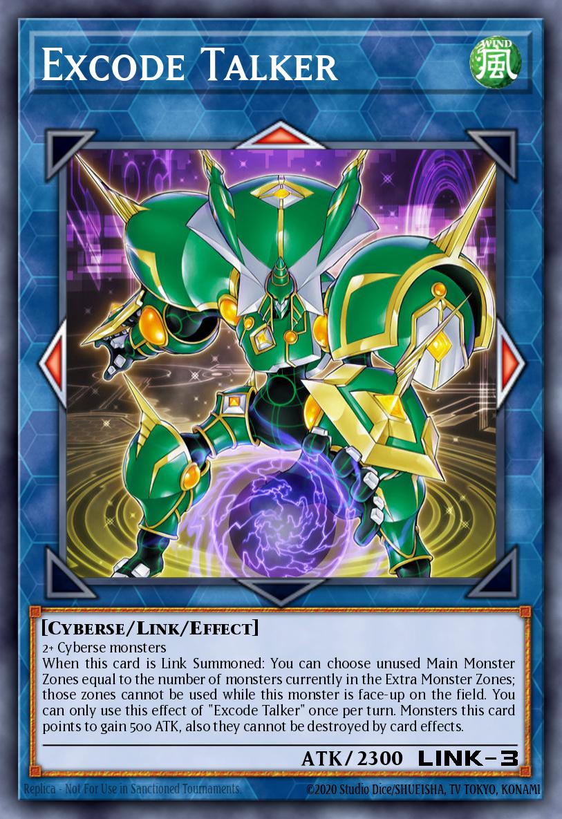 Excode Talker Ultra Rare EXFO-EN038 Extreme Force Yugioh card