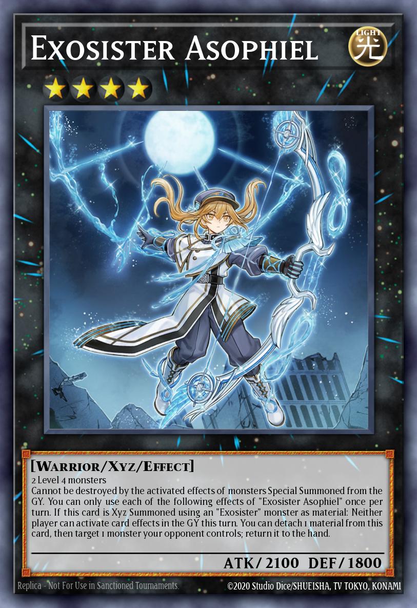 Exosister Asophiel Rare MP23-EN259 25th Anniversary Tin Dueling Heroes Mega Pack Yugioh card