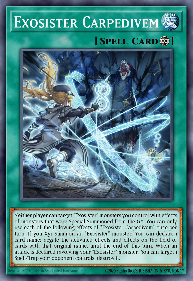 Exosister Carpedivem Super Rare MP23-EN262 25th Anniversary Tin Dueling Heroes Mega Pack Yugioh card