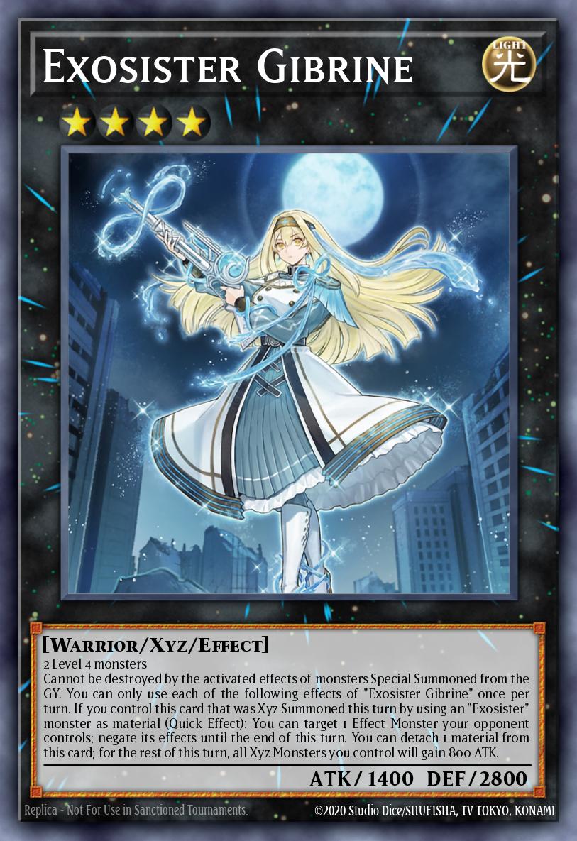Exosister Gibrine Rare MP23-EN258 25th Anniversary Tin Dueling Heroes Mega Pack Yugioh card