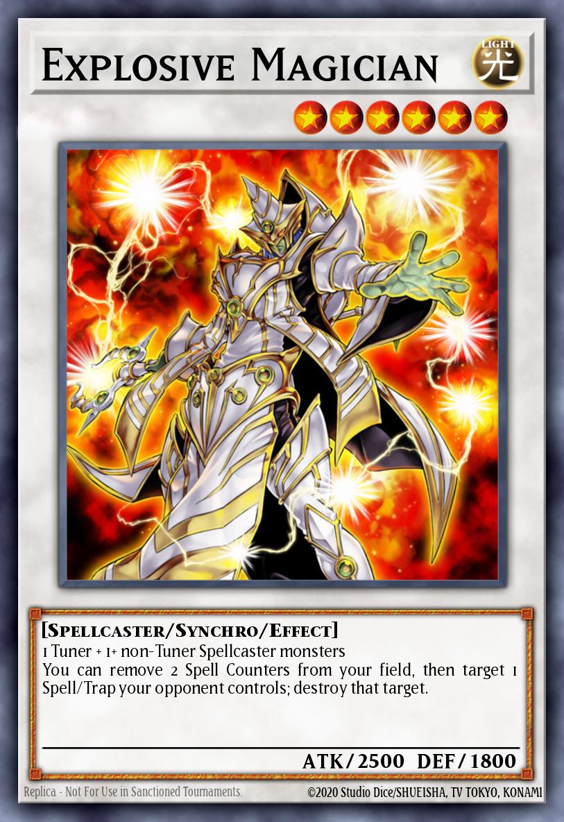 Explosive Magician Common OP10-EN017 OTS Tournament Pack 10 Yugioh card