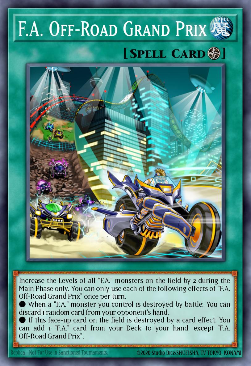 FA Off-Road Grand Prix Common MP18-EN161 2018 Mega-Tin Mega Pack Yugioh card