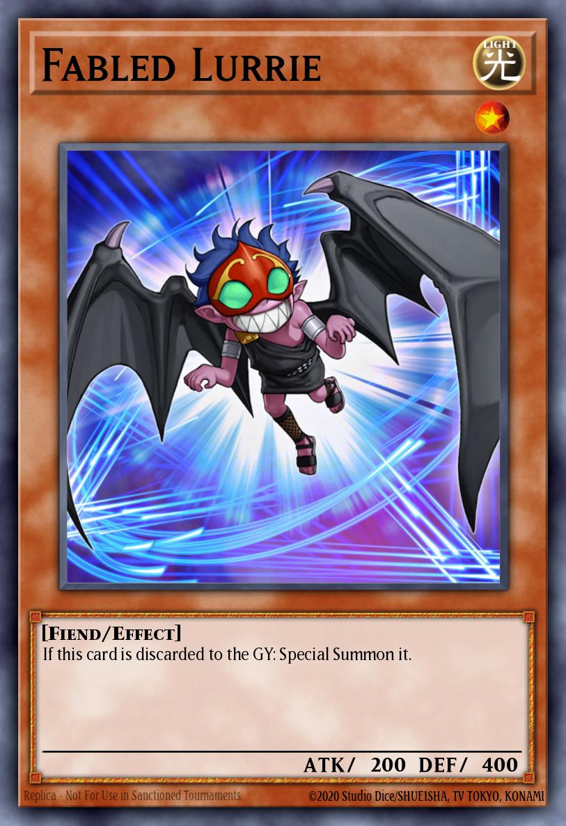 Fabled Lurrie Secret Rare BLMM-EN104 Battles of Legend Monster Mayhem Yugioh card