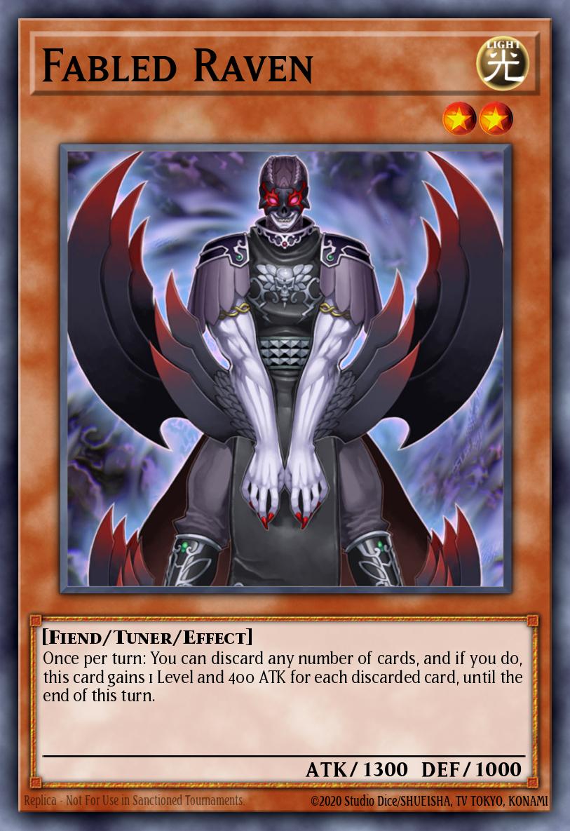 Fabled Raven Common BP01-EN205 Battle Pack Epic Dawn Yugioh card