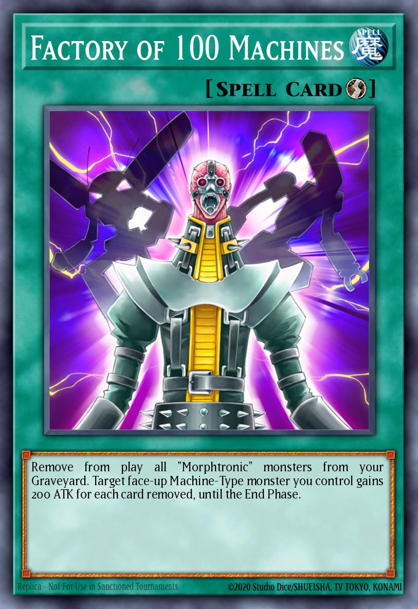 Factory of 100 Machines Common CSOC-EN049 Crossroads of Chaos Yugioh card