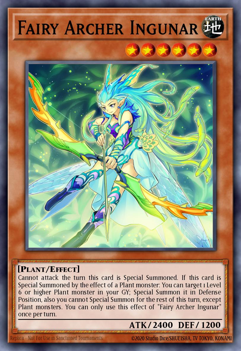 Fairy Archer Ingunar Common MP22-EN017 2022 Tin of the Pharaohs Gods Yugioh card