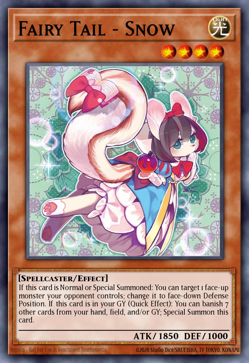 Fairy Tail - Snow Ultra Rare BLGG-EN067 Battles of Legend: Glorious Gallery Yugioh card