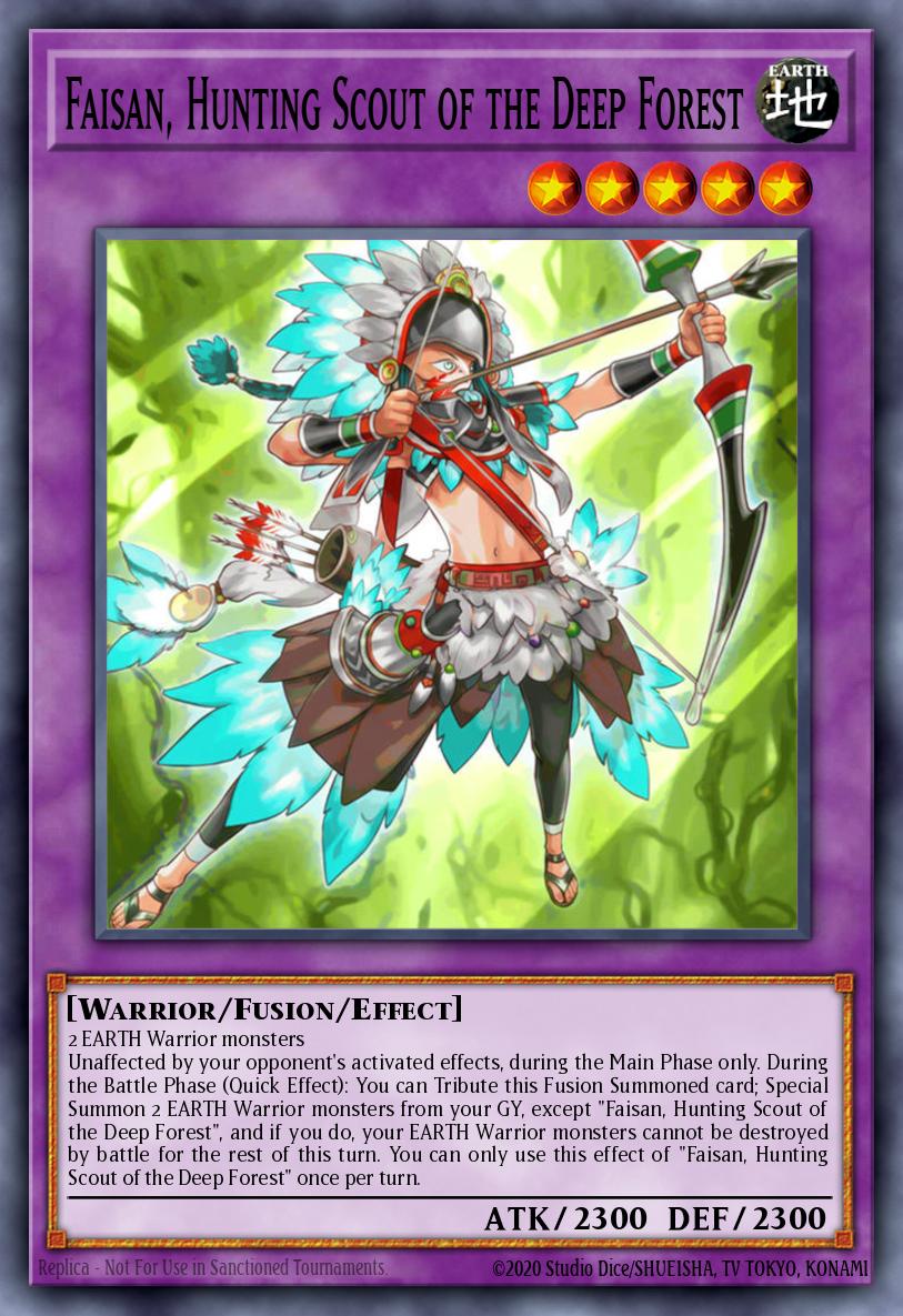 Faisan Hunting Scout of the Deep Forest Common DOOD-EN084 Doom of Dimensions Yugioh card