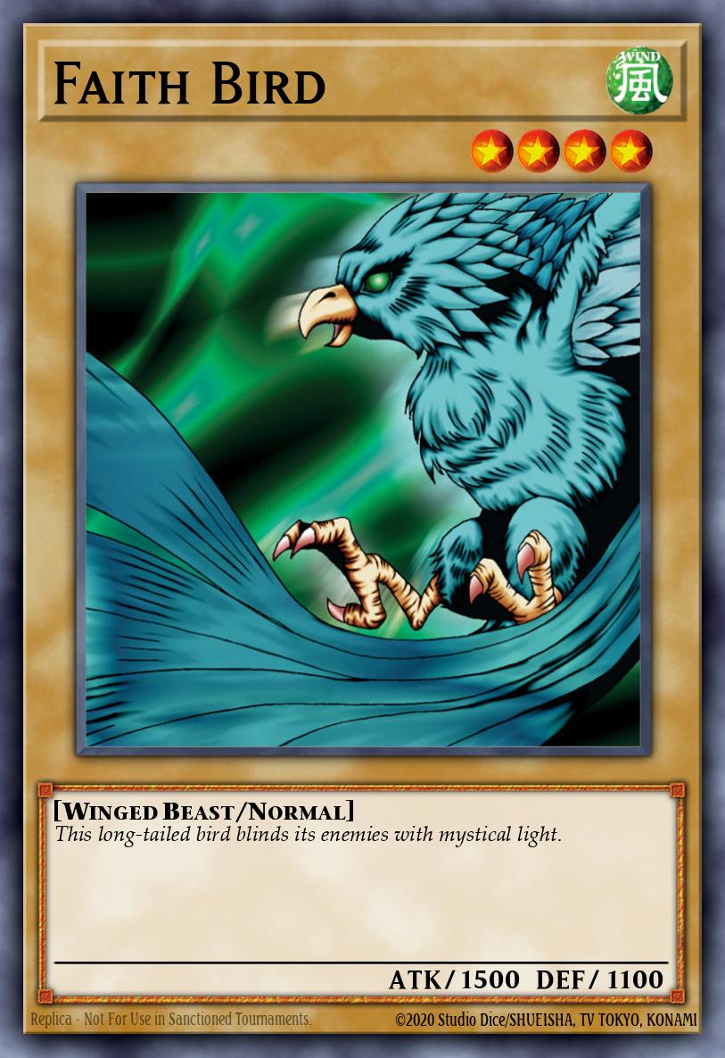 Faith Bird Common SP13-EN039 Star Pack 2013 Yugioh card
