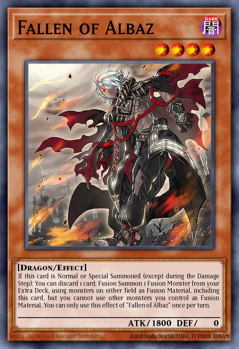 Fallen of Albaz Ultra Rare CH01-EN001 THE CHRONICLES DECK: The Fallen & The Virtuous (All-Foil Edition) Yugioh card