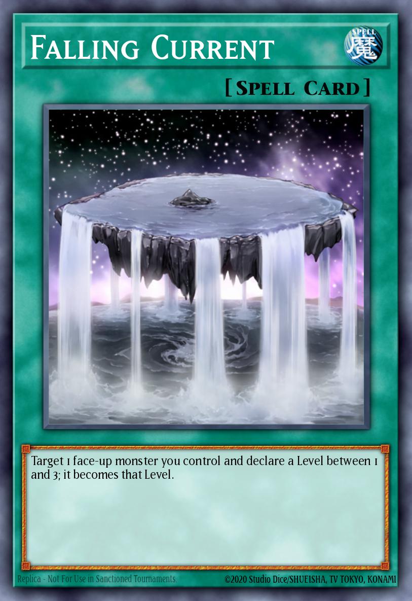 Falling Current Common GAOV-EN053 Galactic Overlord Yugioh card