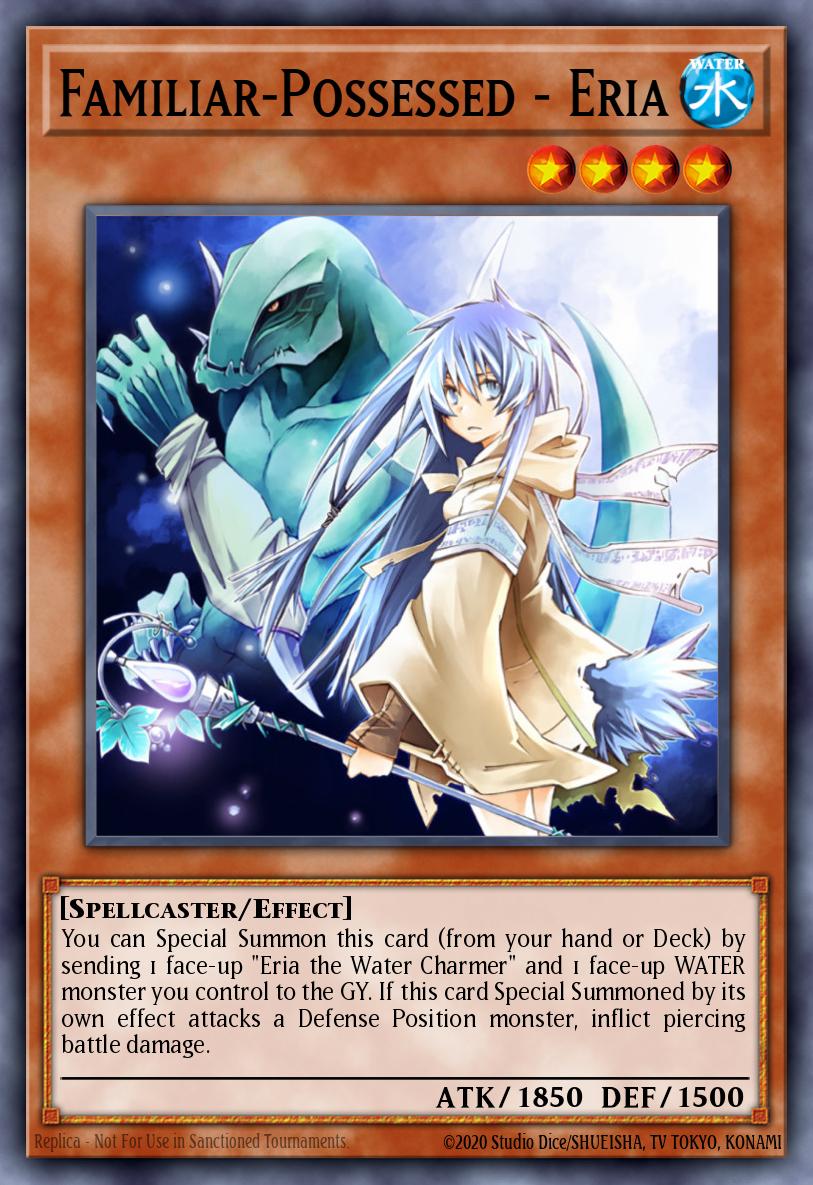 Familiar-Possessed - Eria Ultra Rare CH02-EN005 THE CHRONICLES DECK: Spirit Charmers (All-Foil Edition) Yugioh card