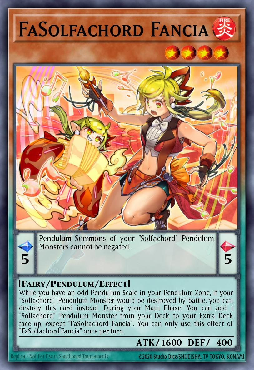 FaSolfachord Fancia Collector's Rare ANGU-EN017 Ancient Guardians Yugioh card
