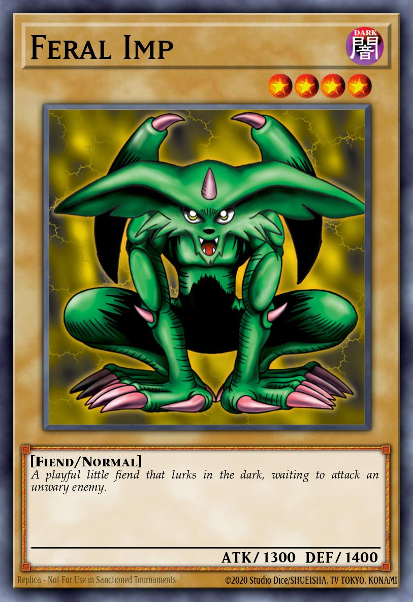 Feral Imp Common DB1-EN140 Dark Beginning 1 Yugioh card