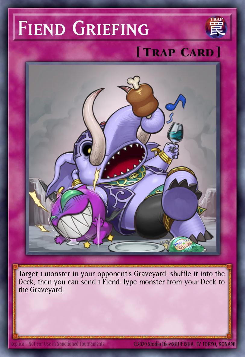 Fiend Griefing Common MP16-EN035 2016 Mega-Tin Mega Pack Yugioh card
