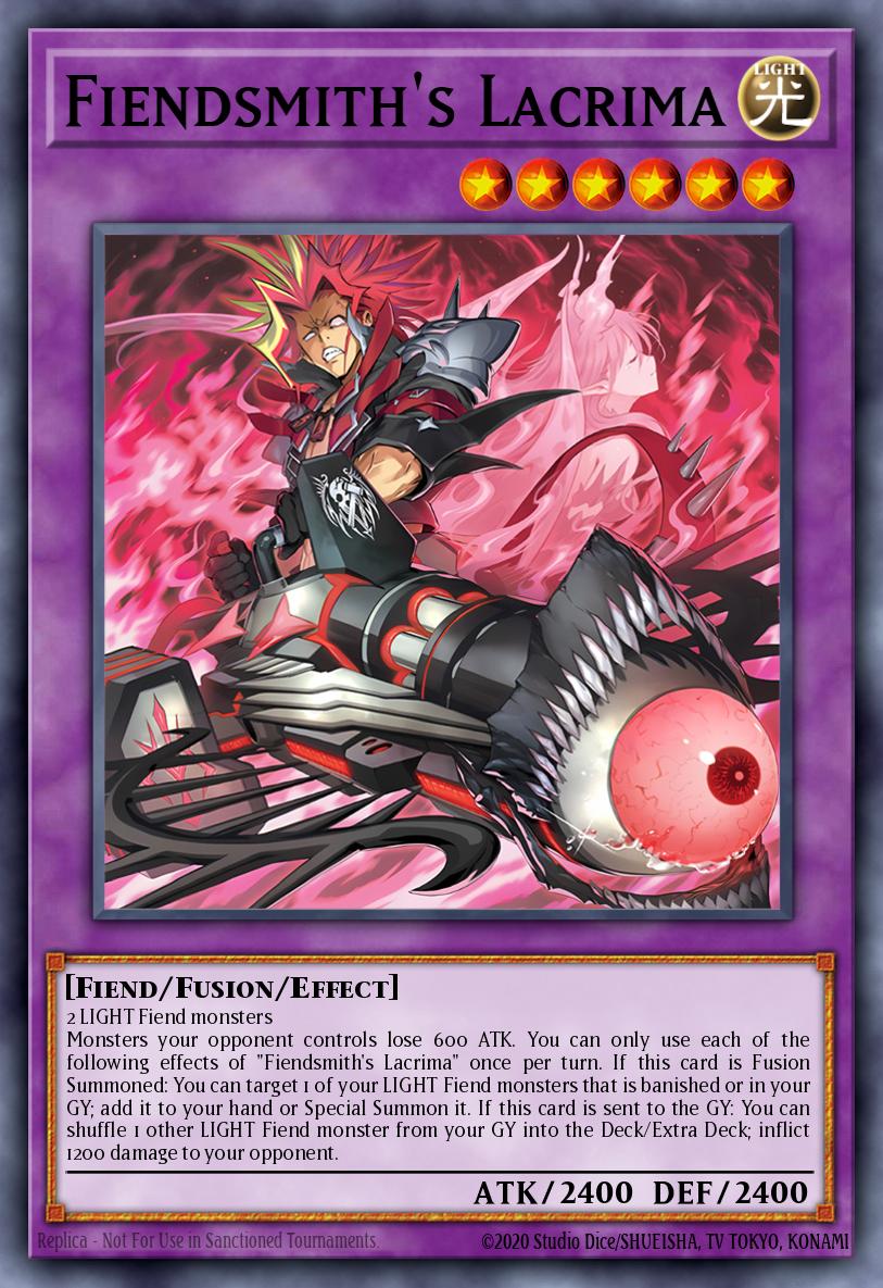 Fiendsmiths Lacrima Common INFO-EN035 The Infinite Forbidden Yugioh card