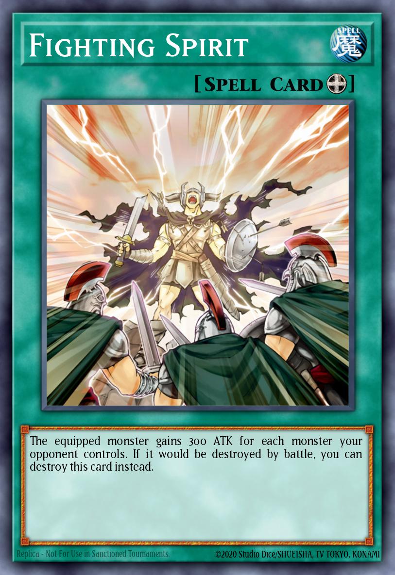 Fighting Spirit Common STAX-EN033 2-Player Starter Set Yugioh card