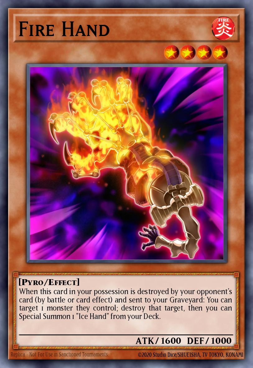 Fire Hand Secret Rare DRLG-EN046 Dragons of Legend Yugioh card