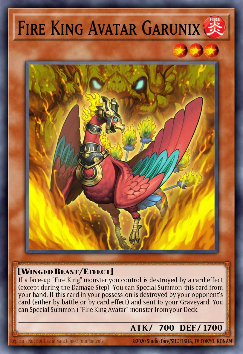 Fire King Avatar Garunix Common MP14-EN020 2014 Mega-Tin Mega Pack Yugioh card