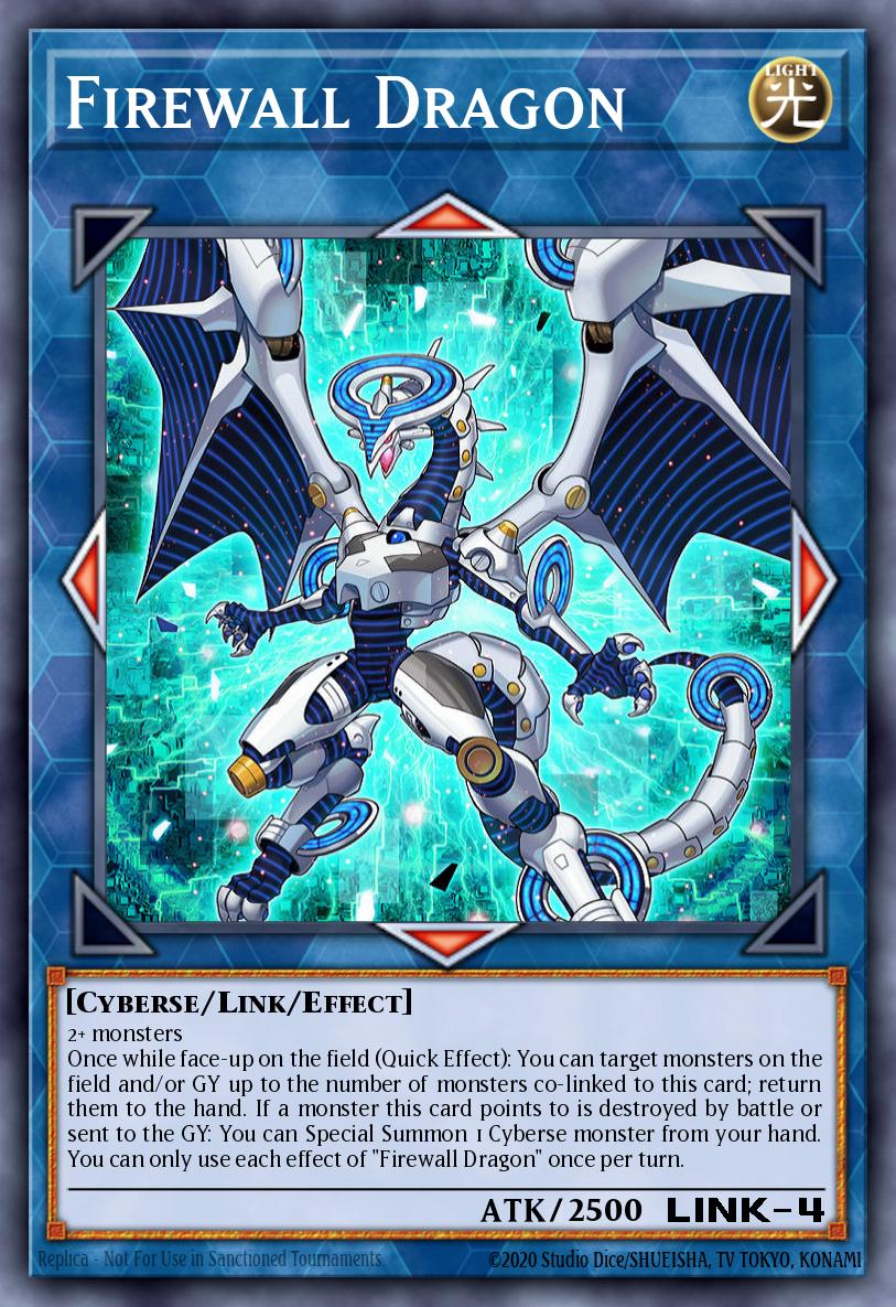 Firewall Dragon Secret Rare MP18-EN062 2018 Mega-Tin Mega Pack Yugioh card