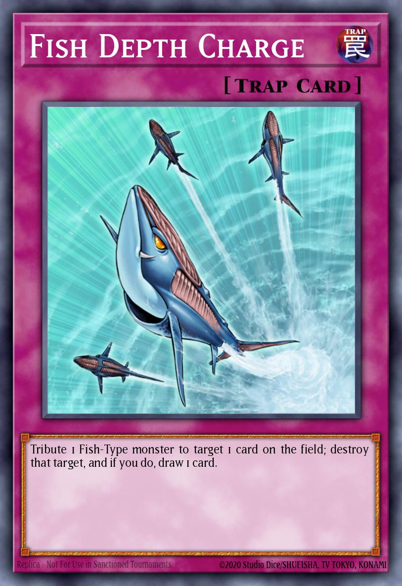 Fish Depth Charge Rare DL14-EN018 Duelist League 14 participation cards Yugioh card