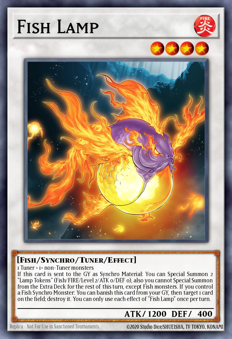 Fish Lamp Common MP25-EN314 2025 Mega-Pack Tin Yugioh card