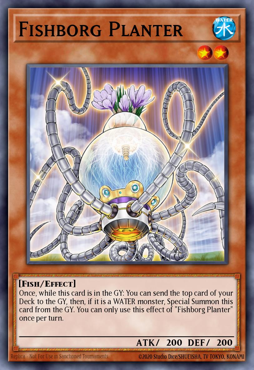 Fishborg Planter Common ABYR-EN030 Abyss Rising Yugioh card