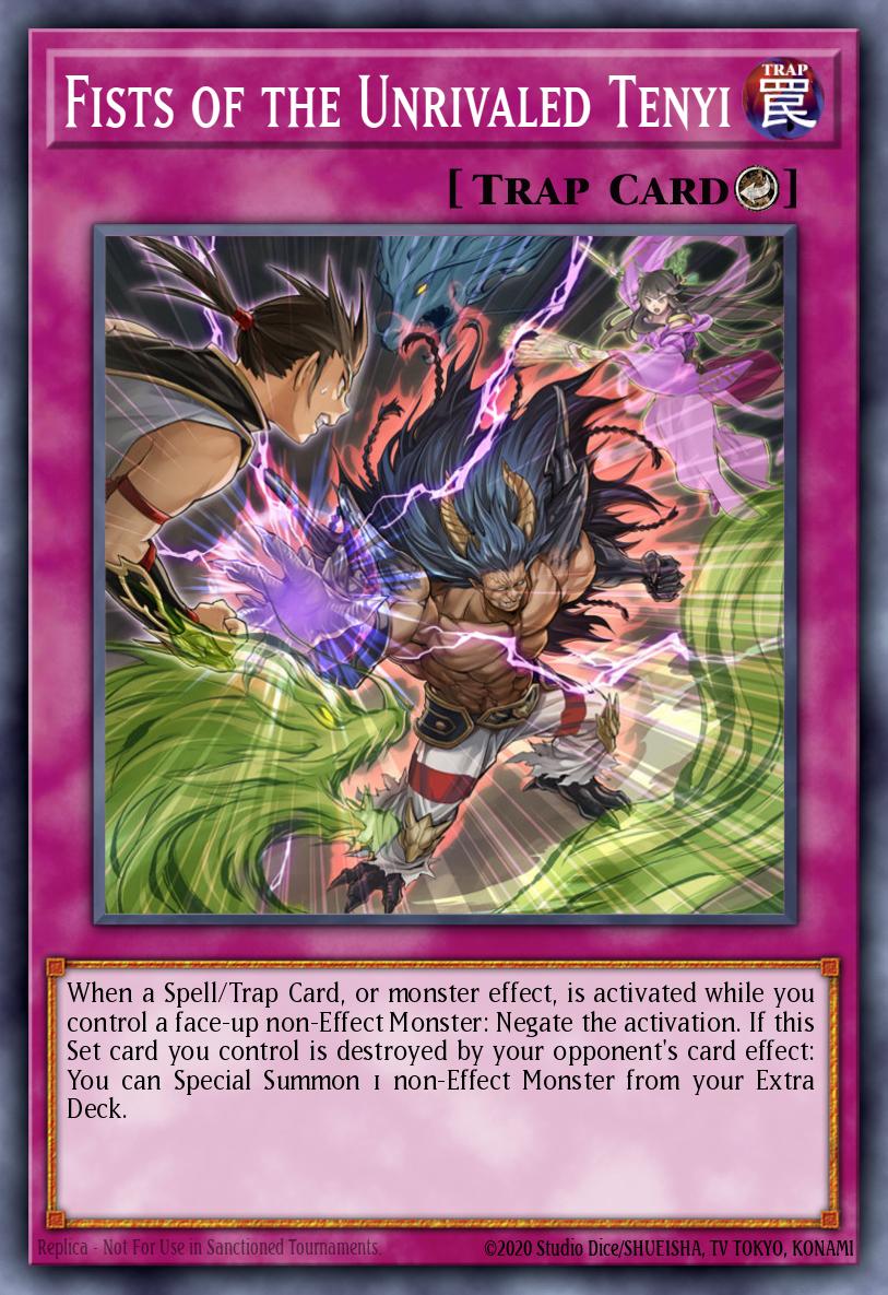 Fists of the Unrivaled Tenyi Common MP20-EN135 2020 Tin of Lost Memories Mega Pack Yugioh card