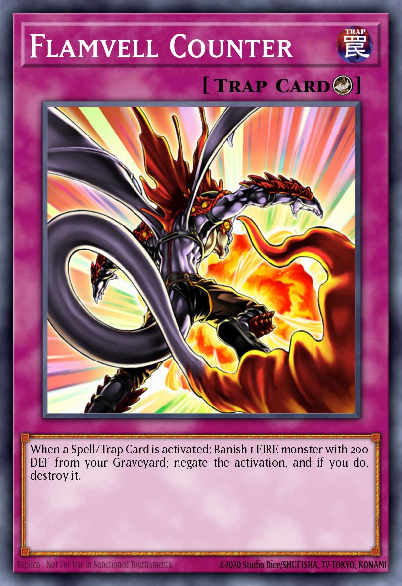 Flamvell Counter Common ANPR-EN078 Ancient Prophecy Yugioh card
