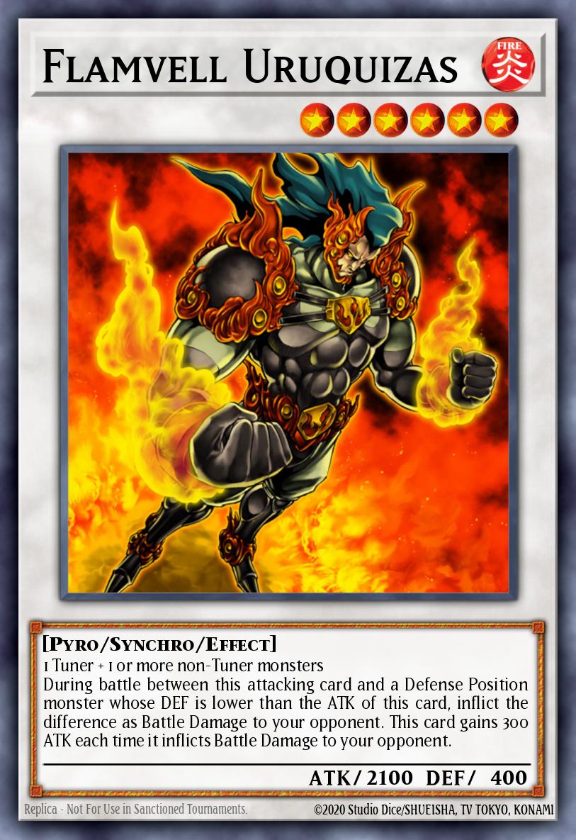 Flamvell Uruquizas Duel Terminal Rare Parallel Rare DT01-EN033 Duel Terminal 1 Yugioh card