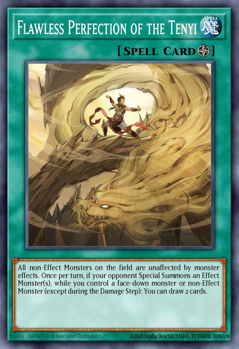 Flawless Perfection of the Tenyi Common MP20-EN130 2020 Tin of Lost Memories Mega Pack Yugioh card