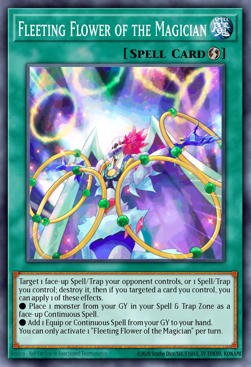 Fleeting Flower of the Magician Common DOOD-EN089 Doom of Dimensions Yugioh card