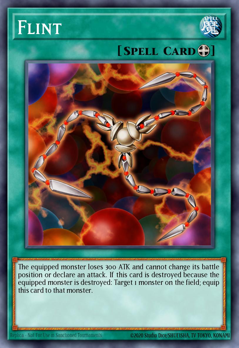 Flint Rare DR3-EN102 Dark Revelation Volume 3 Yugioh card