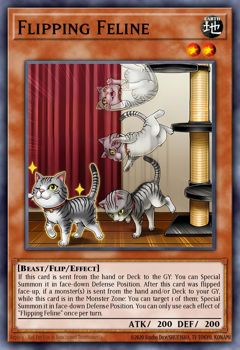 Flipping Feline Common MP25-EN410 2025 Mega-Pack Tin Yugioh card