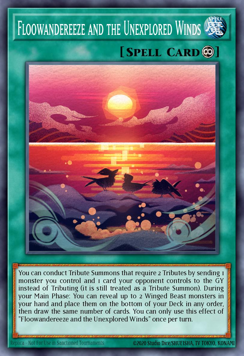 Floowandereeze and the Unexplored Winds Rare MP22-EN221 2022 Tin of the Pharaohs Gods Yugioh card