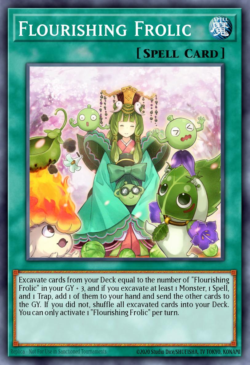 Flourishing Frolic Common MP21-EN082 2021 Tin of Ancient Battles Yugioh card