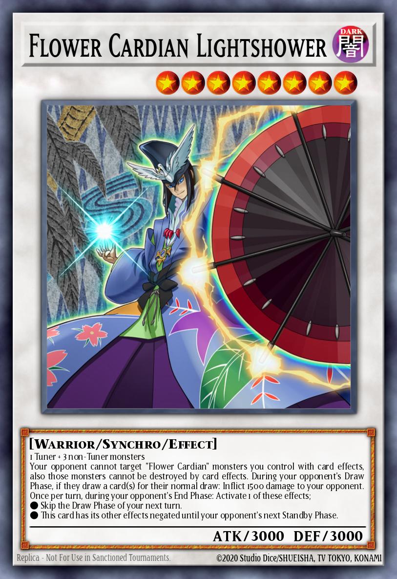 Flower Cardian Lightshower Ultra Rare DLCS-EN135 Dragons of Legend The Complete Series Yugioh card
