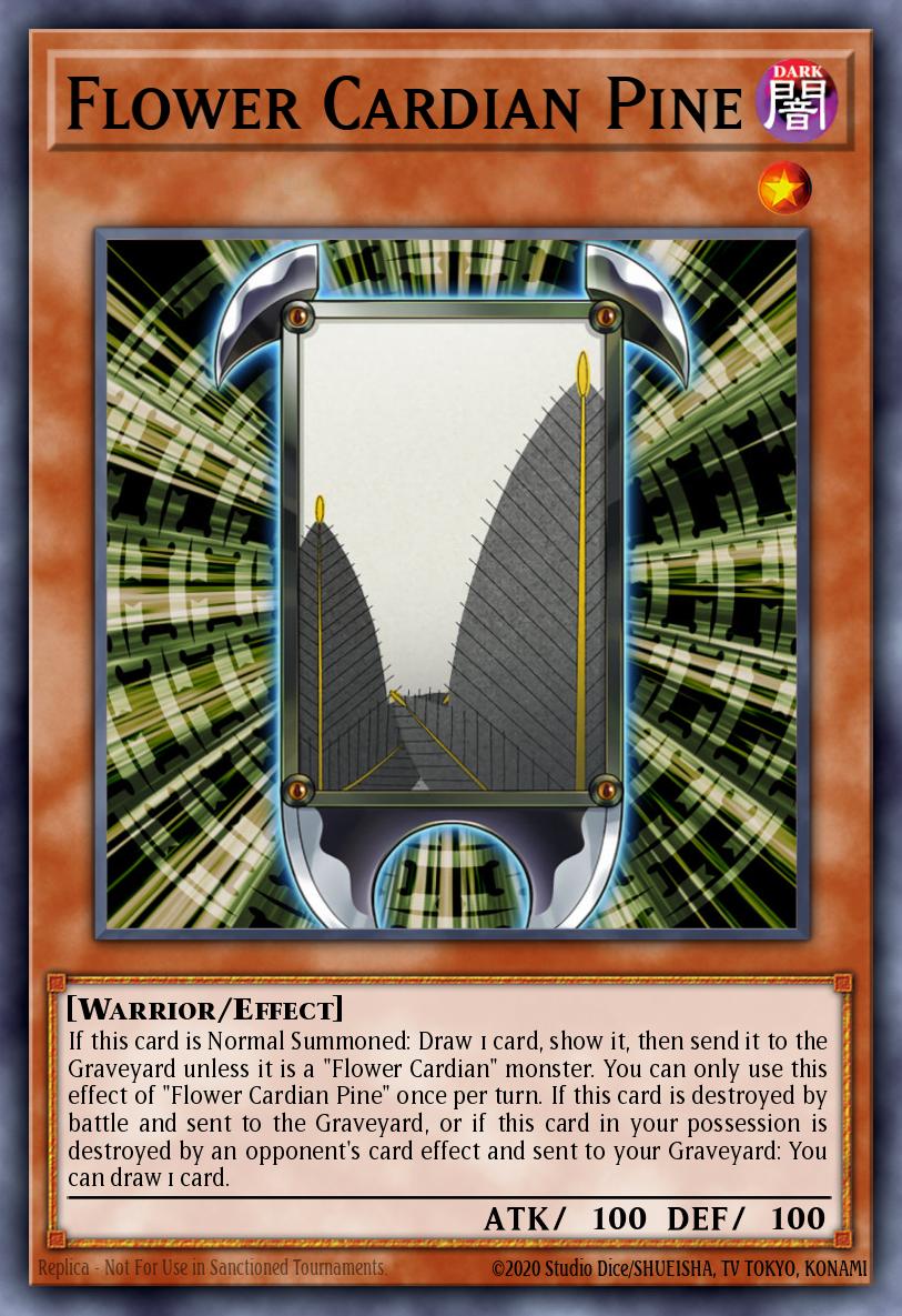 Flower Cardian Pine Common DLCS-EN127 Dragons of Legend The Complete Series Yugioh card