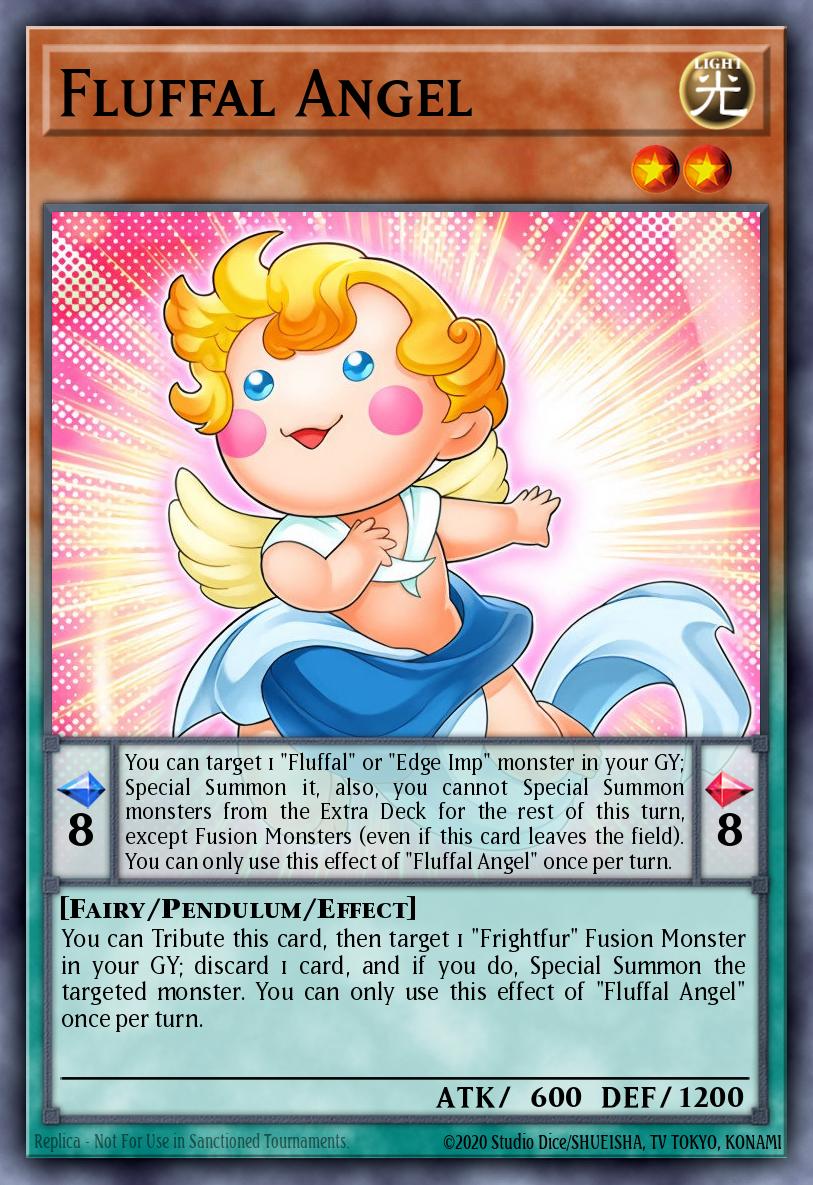 Fluffal Angel Super Rare TOCH-EN020 Toon Chaos Yugioh card