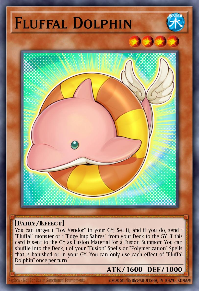 Fluffal Dolphin Common ROTD-EN021 Rise of the Duelist Yugioh card
