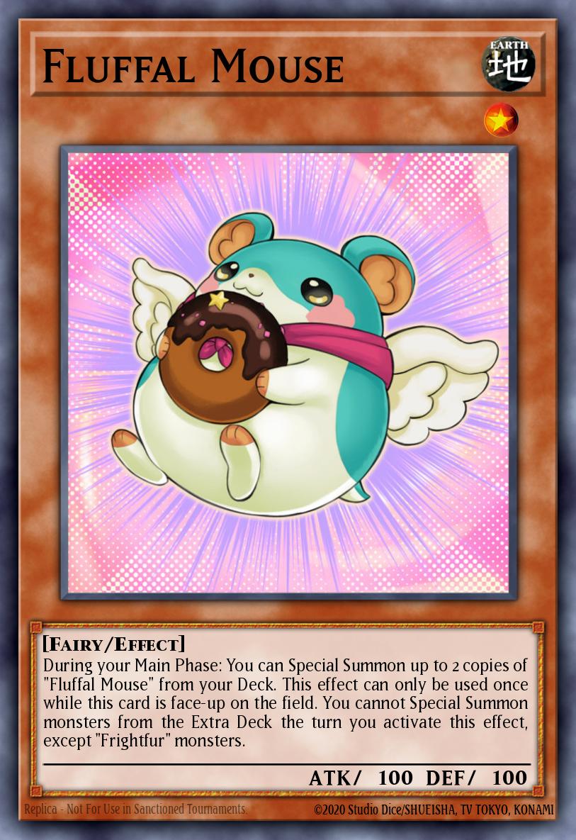Fluffal Mouse Super Rare MP16-EN056 2016 Mega-Tin Mega Pack Yugioh card