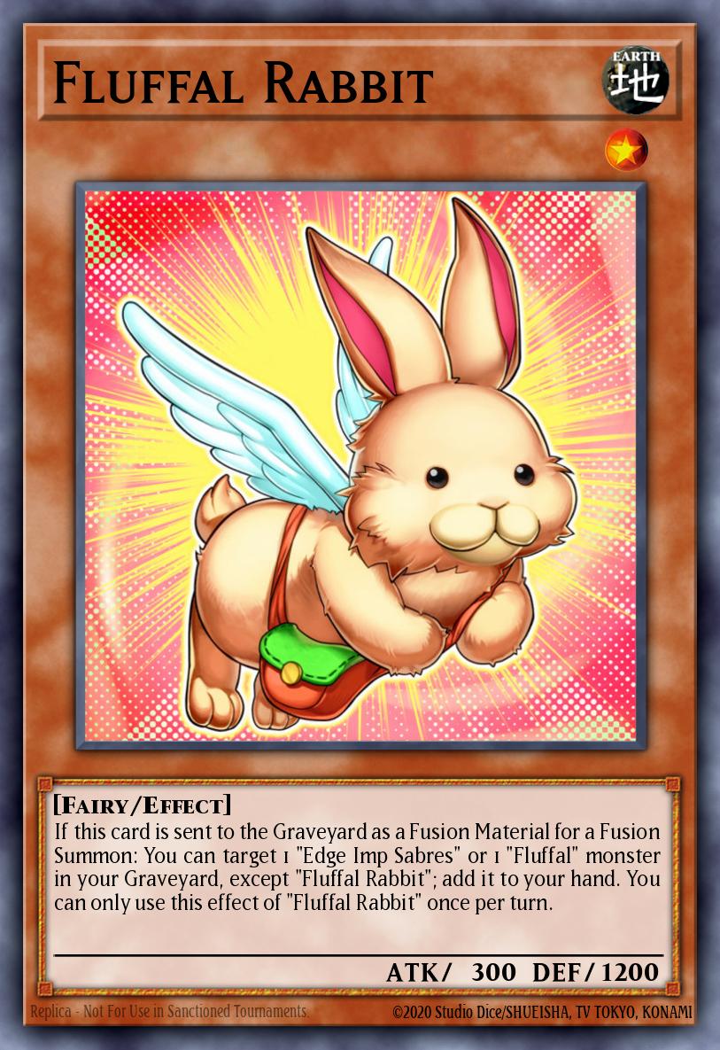 Fluffal Rabbit Common MP15-EN143 2015 Mega-Tin Mega Pack Yugioh card