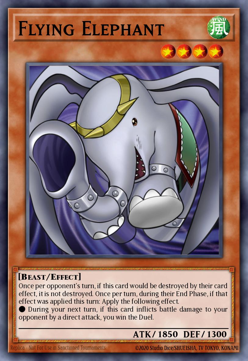 Flying Elephant Ultra Rare BLC1-EN017 Battles of Legend Chapter 1 Yugioh card