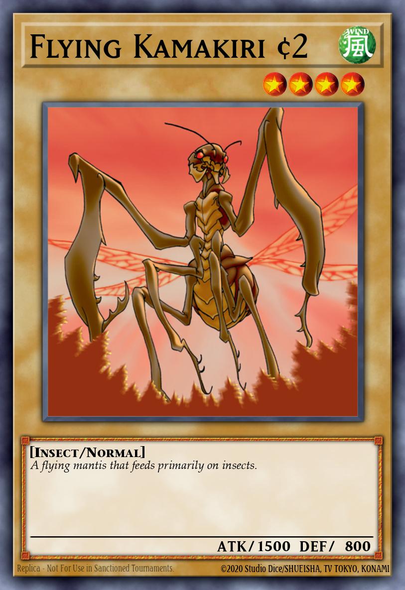 Flying Kamakiri #2 Common PSV-048 Pharaohs Servant Yugioh card