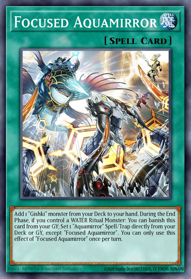 Focused Aquamirror Common PHHY-EN067 Photon Hypernova Yugioh card