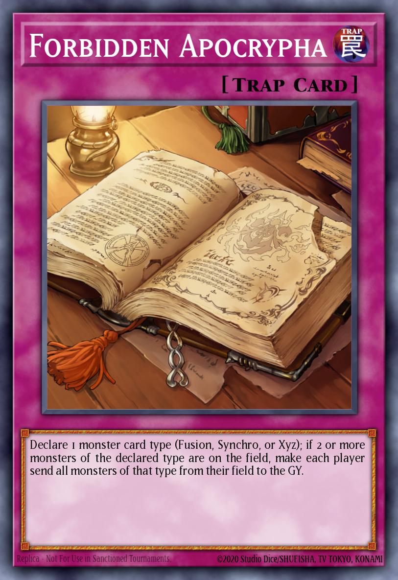 Forbidden Apocrypha Common MP16-EN230 2016 Mega-Tin Mega Pack Yugioh card