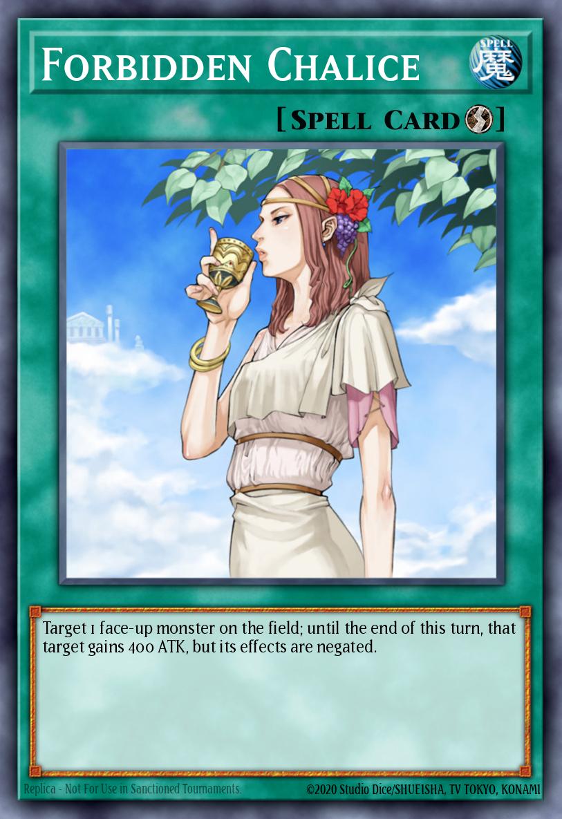 Forbidden Chalice Common BP02-EN155 Battle Pack 2 War of the Giants Yugioh card