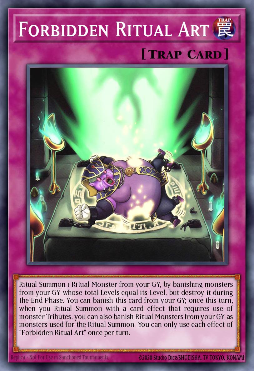 Forbidden Ritual Art Common BPRO-EN077 Burst Protocol Yugioh card