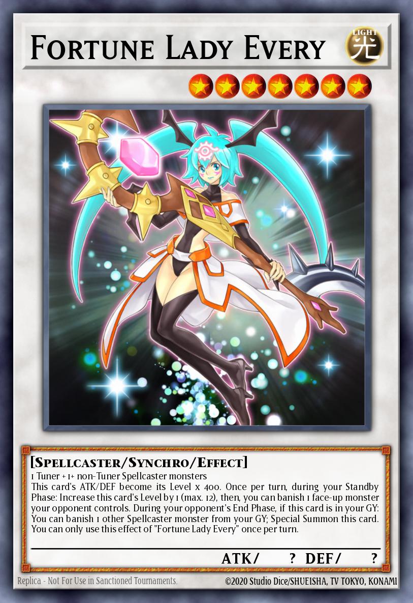 Fortune Lady Every Secret Rare RIRA-EN038 Rising Rampage Yugioh card